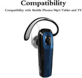 TOORUN Bluetooth Earpiece, M26 Bluetooth Headset Handsfree V5.0 Wireless Earpiece Headphone with Noise Reduction and Microphone Compatible for