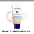 COVERGIRL Smoothers Lightweight BB Cream, 1 Tube (1.35 Ounce), Light to Medium 810 Skin Tones, Hydrating BB Cream with SPF 21 Sun Protection