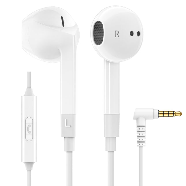 LUDOS FEROX Wired Earbuds In-Ear Headphones, 5 Year Warranty, Earphones with Microphone, Noise Isolation Corded for 3.5M