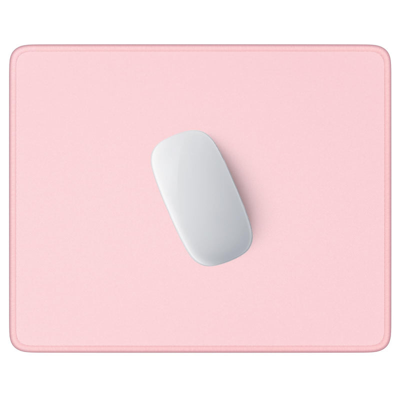 Hsurbtra Mouse Pad, Premium-Textured Square Mousepad 10.2 X 8.3 Inch, Stitched Edge Anti-Slip Waterproof Rubber Pretty Cute Computer Mat for