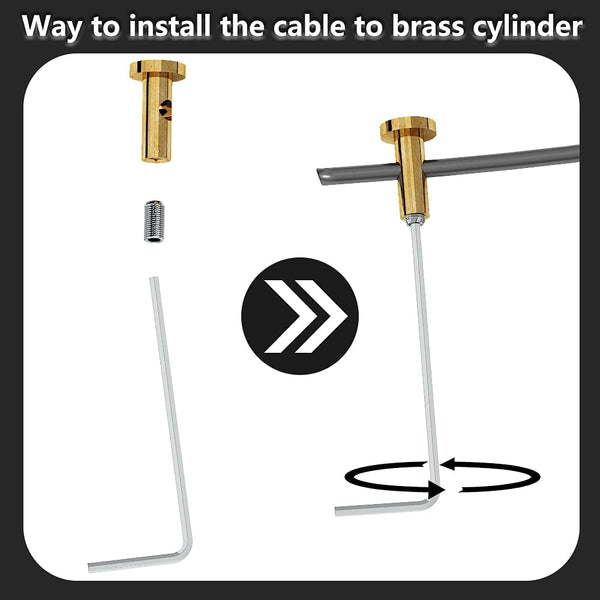 skysen Self Locking Fence Gate Latch Carbon Steel Black/Lock Post Mount with Stainless Steel Spring Cable Pull(JLXSDS-1)