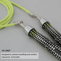 HEREROPE 1/4LB Weighted Jump Rope for Speed, Cardio, Boxing & Workout, Skipping Rope with Ball-bearing, Comfortable & Ergonomic Grip, Tangle Free