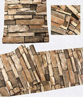 Rock Peel and Stick Wallpaper - Self-Adhesive & Removable Wallpaper Stone Decorations Contact Paper 17.7"x118" 3D Stone Textured Vinyl for