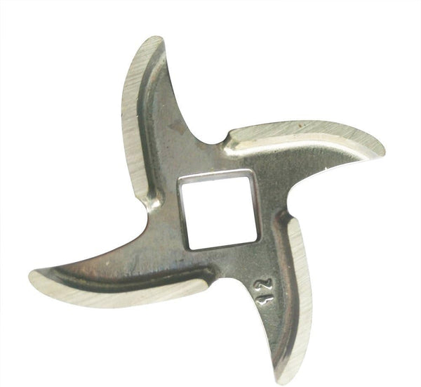 2 Pcs 2 Meat Grinder Blade Stainless Steel Knife Cutter Replacement for Grinders, Please check the size and shape