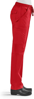 Maevn Women's Blossom Signature Ladies Adjustable Functional Pants X-Large Red