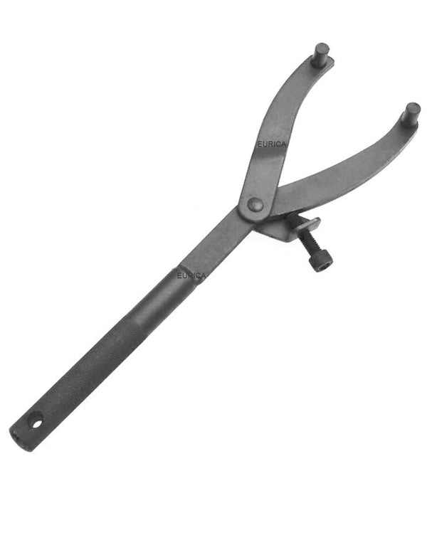 EUICAE Adjustable Wrench Clutch, Stainless Steel, 11.8in Length, Suitable for Different Distances and Sizes Type A