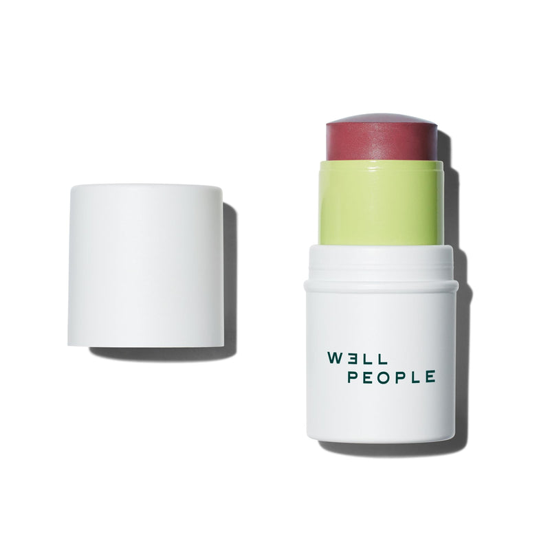 Well People Supernatural Stick Multi-Use Blush, Creamy, Hydrating Blush Stick for a Pop of Color, Multi-Use, Vegan & Cruelty-Free, Pomegranate