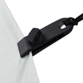 10 Pcs Heavy Duty Tarp Clips Shark Tent Fasteners Clips Holder for Car Covers, Outdoor Camping, Awnings, Swimming Pool Covers Black