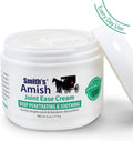 Smith's Amish Joint Ease Cream - Soothing Cooling Formula - 4 oz Jar | For Joint Discomfort, Stiffness & Muscle Tension - Arnica, Peppermint, Tea