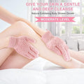 Yiclick Heavy Exfoliating Gloves, Exfoliating Body Scrubber for Bath Shower Exfoliation, Body Scrub Exfoliator for Dead Skin Remover, Exfoliate
