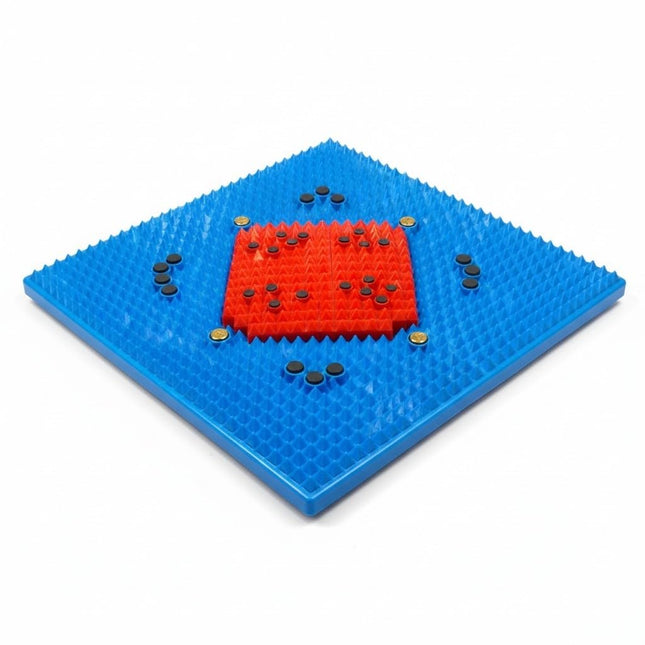Acupressure Mat with Magnets, Reflexology Foot Massage Mat, Copper Pyramid Power