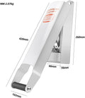 Aluminum Can Compactor White – 8/12/16OZ Metal Can Crusher Heavy-Duty Wall-Mounted Smasher for Aluminum Seltzer, Soda, Beer Cans and Bottles for