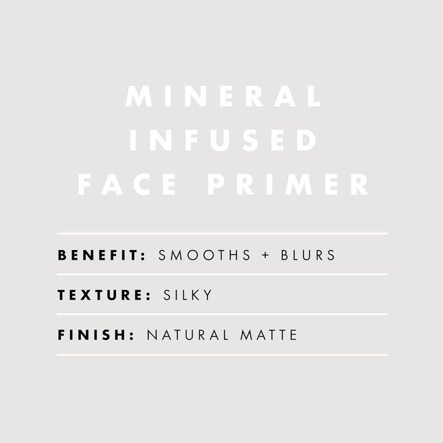 E.L.F. Mineral Infused Face Primer, Primer for a Smooth Foundation Base, Fills i