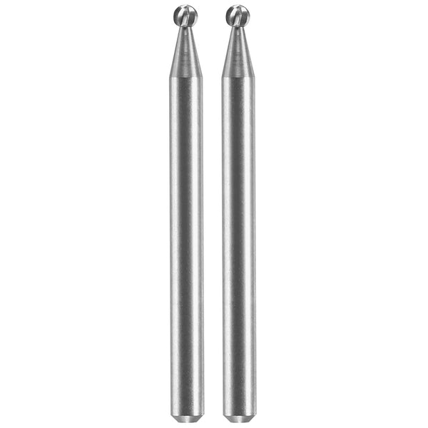 Dremel 107 Rotary Tool Accessory Engraving Bit- Perfect for Wood, Plastic, Linoleum, and Soft Metal Cutter, 1/8" Shank 2-Piece 3/32" Ball