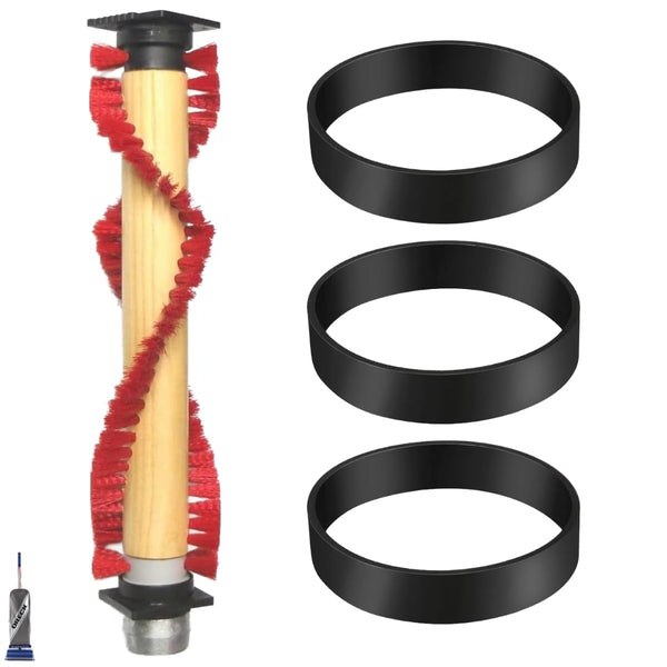 Replacement 11 1/4" Roller Brush with 3 Belts for Oreck Commercial Vacuum Cleaners - Fits for XL Upright Vacuum Cleaners Only (Will Not Fit XL21