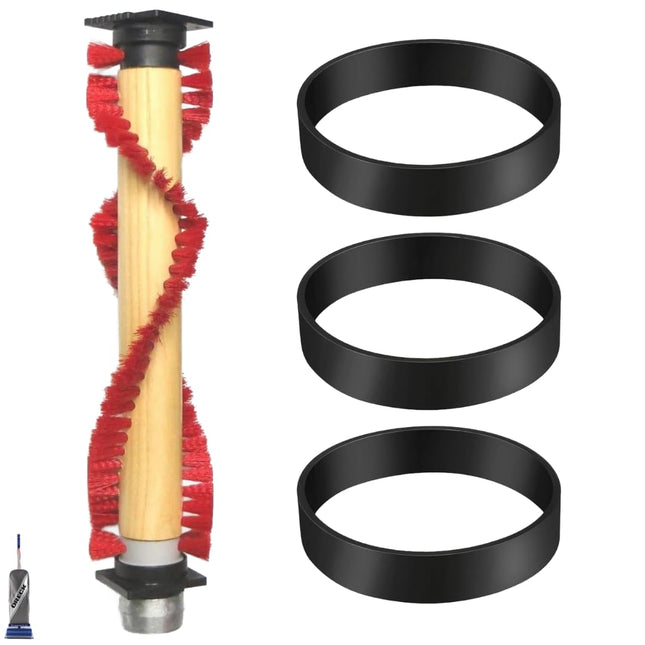 Replacement 11 1/4" Roller Brush with 3 Belts for Oreck Commercial Vacuum Cleaners - Fits for XL Upright Vacuum Cleaners