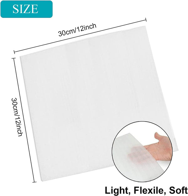 100 Pack Foam Wrap Sheets for Packing Storage Shipping Moving Supplies, Cushion Foam Wrap Packing Foam for Dishes, China, Glass and Furniture