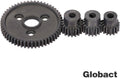 Globact 54T 0.8 32 Pitch Metal Steel 3956 Spur Gear with 15T/17T/19T Pinions Gear Set for Traxxas Slash 4x4 4WD/2WD VXL Rally VXL Stampede 4x4