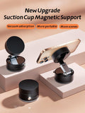 Upgraded Vacuum Magnetic Car Phone Holder,Strong Suction Cup Car Phone Mount,Foldable&Retractable Phone Holders for Your Car,Hands-Free for Car,