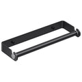 Aheucndg Under Cabinet Paper Towel Holder, Black | Self Adhesive, Wall Mount, for Kitchen or Bathroom, Paper Towel Rack Black 1pack