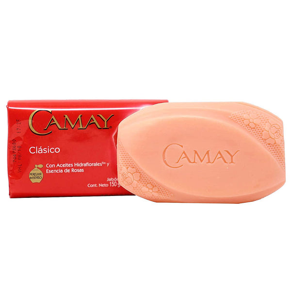 Camay Classic Bar Soap, Rose Essence, 4.98 Oz Each Soap, 6 Bar Soaps. 4.98 Ounce (Pack of 6)