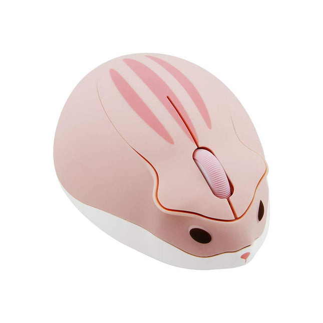 2.4Ghz Wireless Mouse Cute Hamster Shape Less Noice Portable Mobile Optical 1200DPI USB Mice Cordless Mouse for PC Lapto