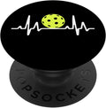 Heartbeat Pickleball Gift for Men Women Kids Teen Boys Girls PopSockets Standard PopGrip
