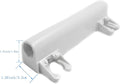 Toilet Seat Parts, Toilet Cover Repair Kit 1150464-0/1109093-0 Hinge Kit Hinges Assembly for Elongated Toilet Seat Compatible with Kohler