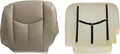 NLQR Front Driver Bottom Replacement Seat Cover Tan 522 & Foam Cushion Compatible with Chevy Silverado Avalanche GMC Sierra 2003 2004 2005 2006 2007