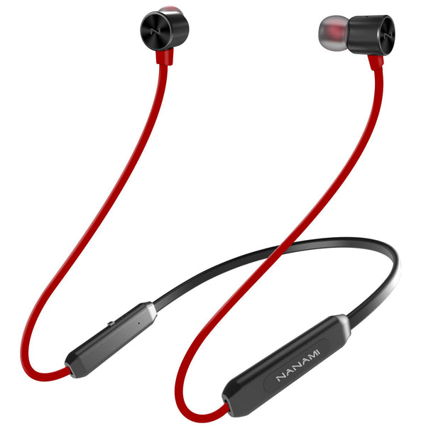 NANAMI Bluetooth Headphones Wireless Earbuds - Sports Magnetic Neckband Wireless Headsets, HiFi Stereo Deep Bass Updated Bluetooth 5.3 Earphones