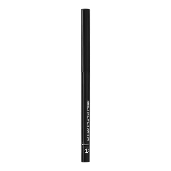 E.L.F. No Budge Retractable Eyeliner, Creamy, Ultra-Pigmented & Waterproof, Creates Bold & Defined Lines, Vegan & Cruelty-Free, Black