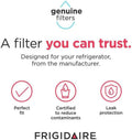 FRIGIDAIRE EPTWFU01 PureSource Ultra II Refrigerator Water Filter, 1 Count, White 1 Pack