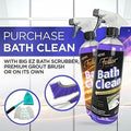 Fuller Brush Bath Clean – 24 oz Bathroom Cleaner Bottle with Spray– Dissolves Soap Scum, Hard Water Stains & Mineral Build-Up – For Sinks, Showers