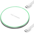20W Fast Wireless Charger Pad,Wireless Phone Charging Station Compatible with Iphone 16/15/14/13/12/11/Se/X/Airpods,Fast Charge for Samsung Galaxy