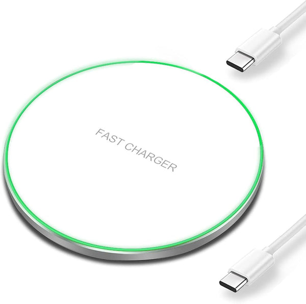 20W Fast Wireless Charger Pad,Wireless Phone Charging Station Compatible with Iphone 16/15/14/13/12/11/Se/X/Airpods,Fast Charge for Samsung Galaxy