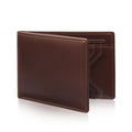 Slim Minimalist Mens Bifold Wallet, RFID Blocking Genuine Leather Wallet for Men with ID Window and 8 Cards Slot.ï¼ˆCoffeeï¼‰