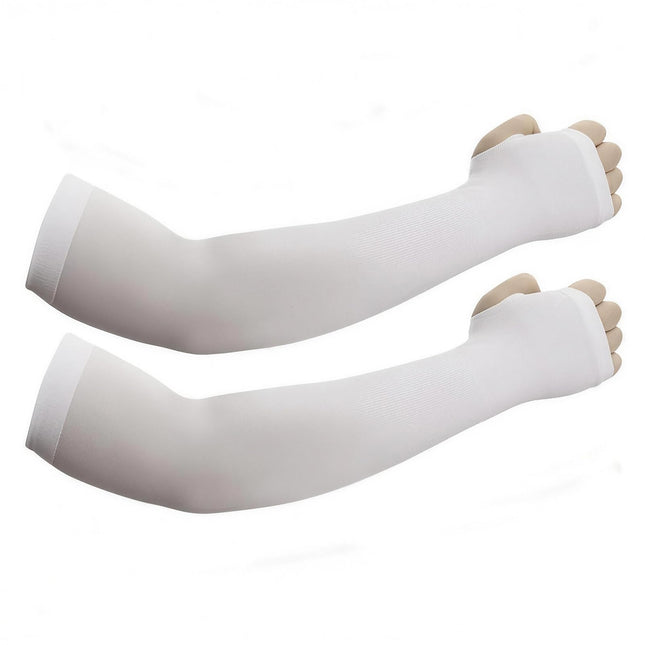 Sun Protection Arm Sleeves with Thumb Holes for Men Women,Cooling Compression UV