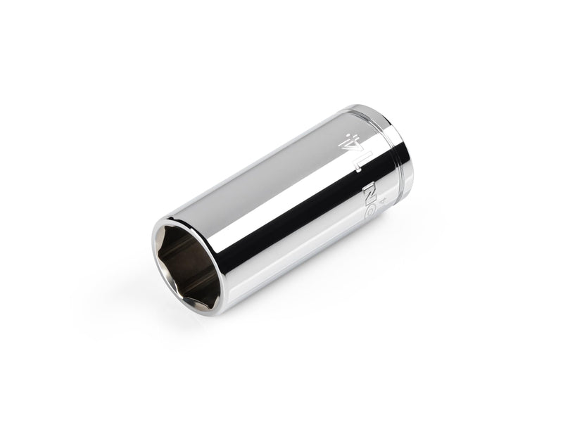 TEKTON 3/8 Inch Drive x 14 mm Semi-Deep 6-Point Socket | SHD14114 Semi-Deep 3/8 Inch Drive