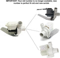 GlobPro DP035-043 -175D3834P008 2754597 Washer Drain Water Pump Assembly, Metallic