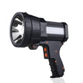 YIERBLUE Rechargeable Spotlight, Super Bright 1000 LM LED Flashlight Handheld Spotlight Long Lasting Large Flashlight Searchlight and Flood