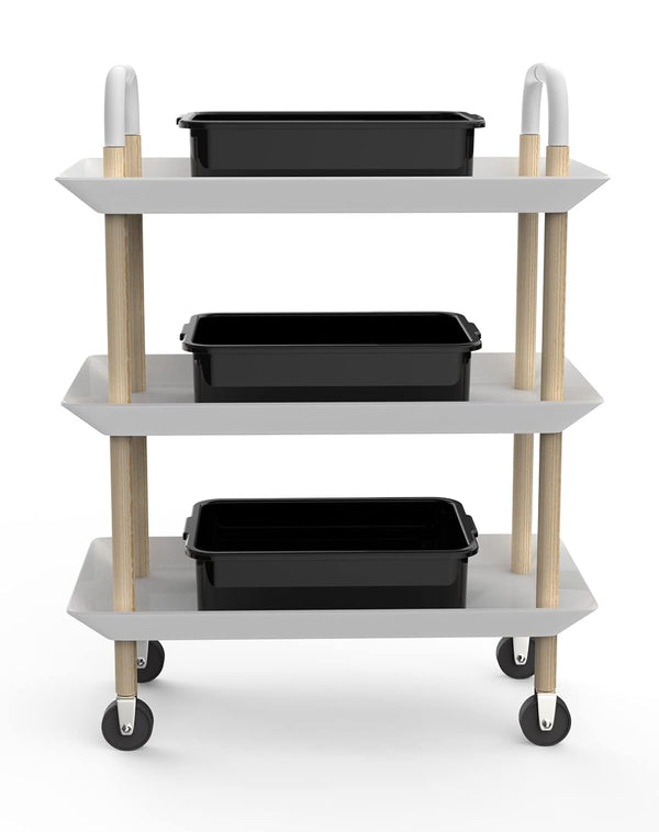 5-Pack Commercial Bus Tubs Box/Tote Box, Black Plastic Storage with Handles, Wash Basin Tub 8 Liter 8 Liter-Black Black