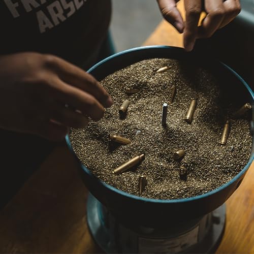 Frankford Arsenal Walnut Media Treated and Untreated, 5LB- 18LB, for Ammo Reloading, Shooting Bag Filling, and Case Tumbling Untreated- 18LB Box