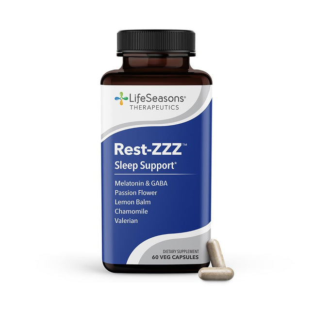 Lifeseasons Rest-Zzz - Natural Sleep Support Supplement - Fall Asleep & Stay Asl