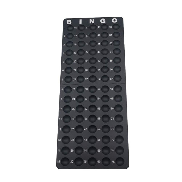 Yuanhe Bingo Board Ball Holder - 7/8" Bingo Balls, Master Board Tray Rack, Parties & Game Nights Large
