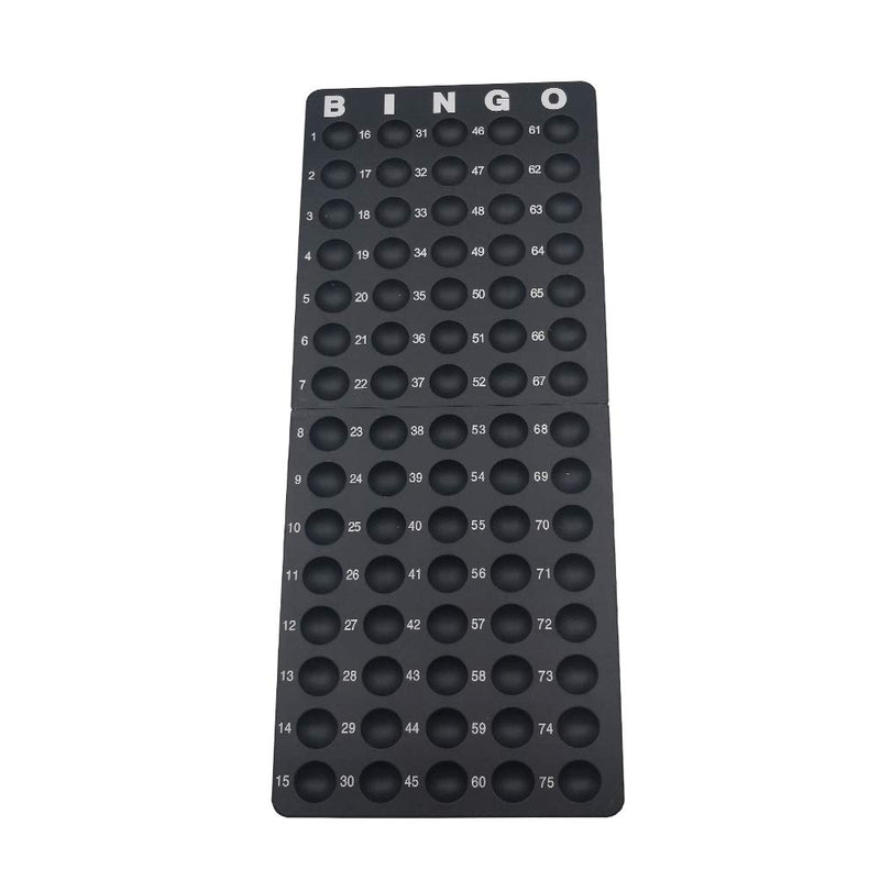Yuanhe Bingo Board Ball Holder - 7/8" Bingo Balls, Master Board Tray Rack, Parties & Game Nights Large