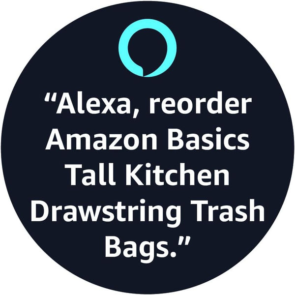 Amazon Basics Scented Trash Bags, Tall Kitchen Drawstring, Clean Fresh Scent, 13 Gallon, 200 Count, Pack of 1