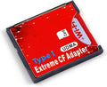 SD SDHC SDXC to CF Compact Flash Memory Card Adapter Reader Type I