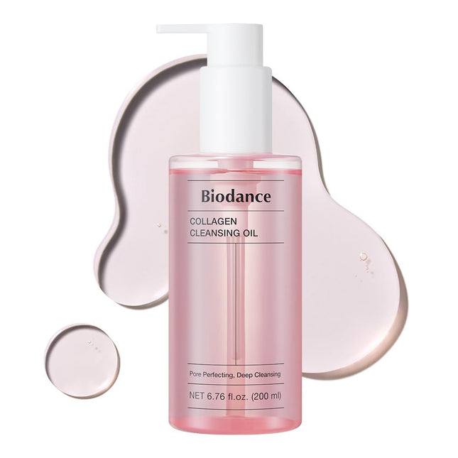 BIODANCE Collagen Cleansing Oil, Facial Oil Cleanser, Gentle Makeup Remover with