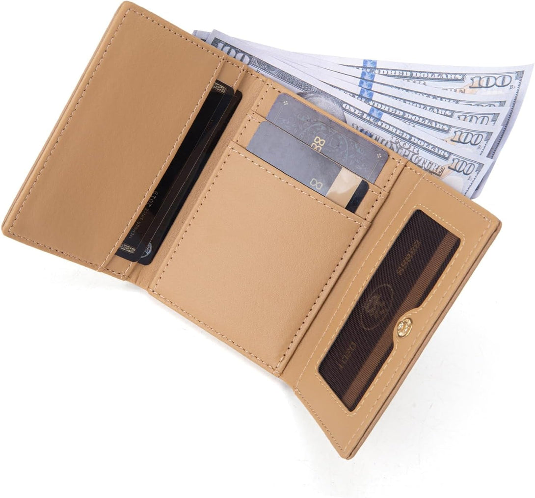 Montana West Small Women'S Wallet RFID Wallet Women Trifold Credit Card Wallet Wallets for Women 2024 with ID Window