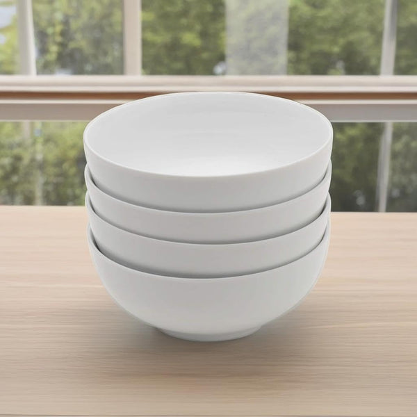 Everyday White Set of 4 Soup Cereal Bowls, 26 oz.